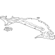 GM 84254377 Deflector Assembly, U/B Frt Air