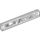 GM 84682639 Plate Assembly, L/Gate Mktg Pkg Na