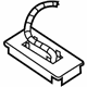 GM 15528758 Housing Asm,Dome Lamp