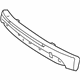 GM 92164723 Absorber, Rear Bumper Energy