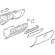 GM 25924514 Glove Box GM 25924514 Glove Box