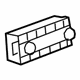 GM 15886276 Control Assembly, Amplitude Modulation/Frequency Modulation Stereo & Tape Player & Gold