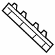 GM 19316712 Bracket,Headlamp Housing