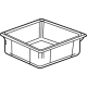 GM 87859282 TRAY-F/FLR CNSL STOW *JET BLACK