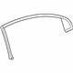 GM 20803291 Molding,Rear Side Door Window Upper Reveal