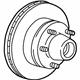 GM 19174911 Rotor Asm,Front Brake (W/ Hub)