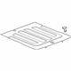 GM 95482591 Carpet Assembly, Rear Compartment Floor Panel *Pewter R