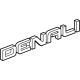 GM 84965135 PLATE ASM-E/GATE TR LVL NA *EX BRT CHROMM