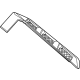 GM 85557481 MOLDING ASM-L/GATE PNL VENTILATING *CARBON FLASHT