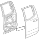 GM 84691737 Door Assembly, Rear Si