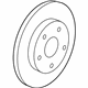 GM 23118537 Rear Brake Rotor