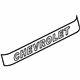 GM 15672011 Decal, Rear GM 15672011 Decal, Rear