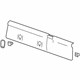 GM 23455514 Molding Assembly, Rear Window Lower Garnish *Black