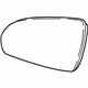 GM 26200596 Mirror, Outside Rear View (Reflector Glass Only)