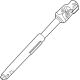 GM 84488136 Upper Intermediate Steering Shaft Assembly