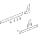 GM 84972406 Reinforcement Assembly, Rkr Otr Pnl