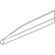 GM 42811553 MOLDING ASM-FRT S/D LWR