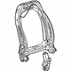 GM 84245608 Frame Assembly, Front Seat Back