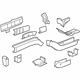 GM 22877783 Rail Assembly, Front Compartment Inner Side