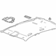 GM 84057155 Panel Assembly, Headlining Trim *Titanium