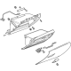 GM 84757000 Compartment Assembly, I/P *Vanilla