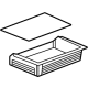 GM 84868667 Tray Assembly, F/Flr Cnsl Stow *Black